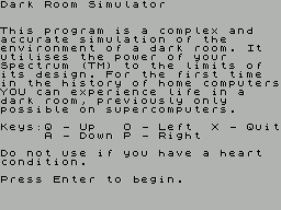 Dark Room Simulator (1996)(CSSCGC)
